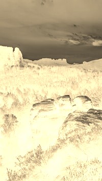 Sepia + Negatyw