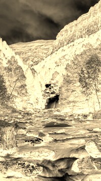 Sepia + Negatyw