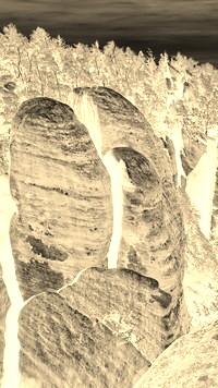 Sepia + Negatyw