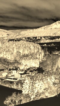 Sepia + Negatyw
