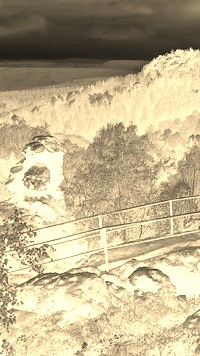 Sepia + Negatyw
