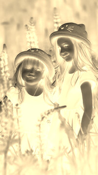 Sepia + Negatyw