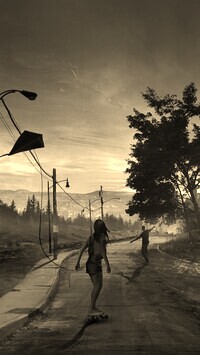 Szary + Sepia