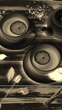 Sepia + Negatyw