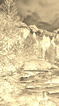 Sepia + Negatyw