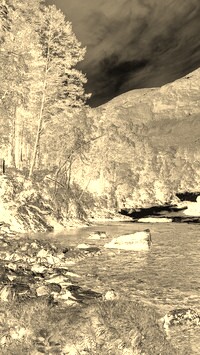 Sepia + Negatyw