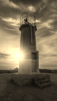 Szary + Sepia