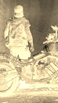 Sepia + Negatyw