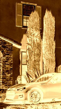 Sepia + Negatyw