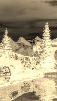 Sepia + Negatyw