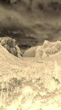 Sepia + Negatyw