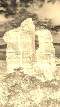 Sepia + Negatyw