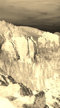 Sepia + Negatyw