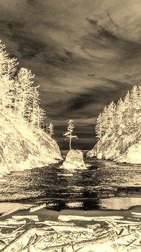 Sepia + Negatyw