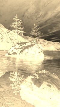 Sepia + Negatyw