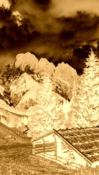 Sepia + Negatyw