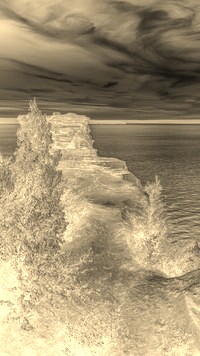 Sepia + Negatyw
