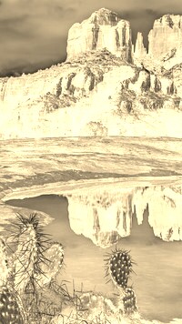 Sepia + Negatyw