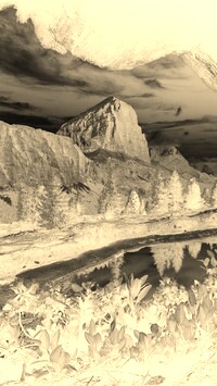 Sepia + Negatyw