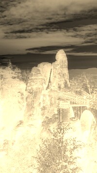 Sepia + Negatyw