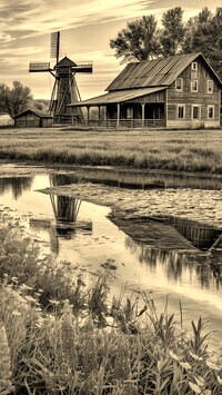 Szary + Sepia