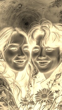 Sepia + Negatyw
