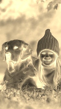 Sepia + Negatyw