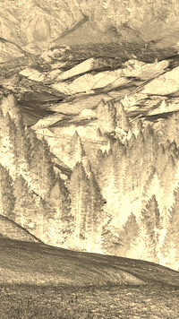 Sepia + Negatyw