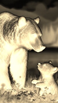 Sepia + Negatyw