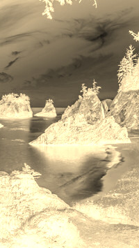 Sepia + Negatyw