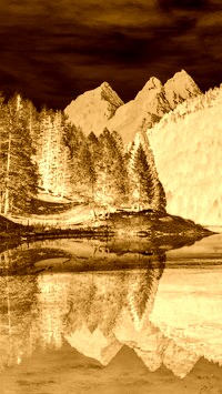 Sepia + Negatyw