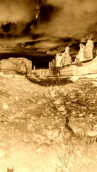 Sepia + Negatyw