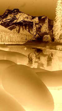 Sepia + Negatyw