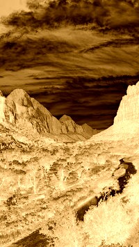 Sepia + Negatyw