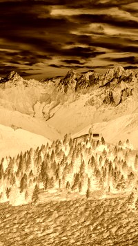Sepia + Negatyw