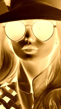 Sepia + Negatyw