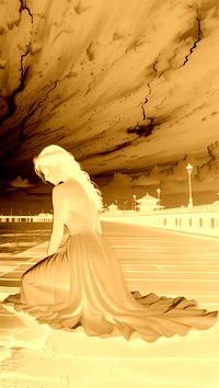 Sepia + Negatyw