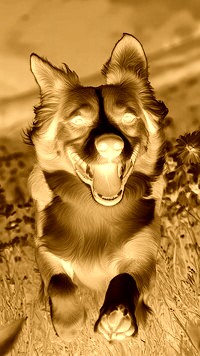 Sepia + Negatyw