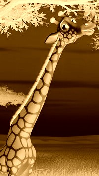 Sepia + Negatyw