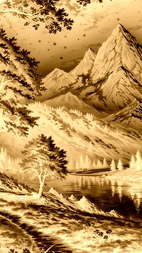 Sepia + Negatyw