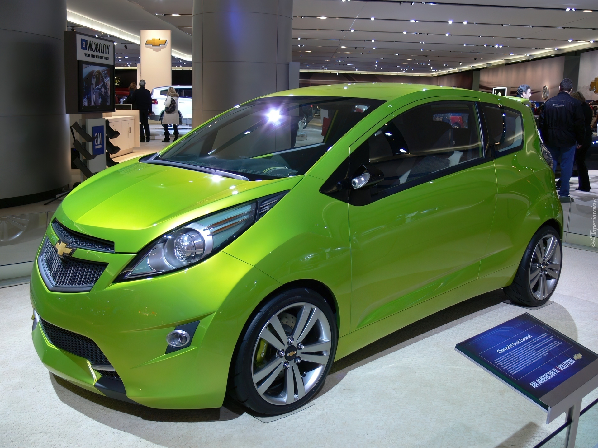 Edycja Tapety Nowy, Chevrolet Spark, Dealer