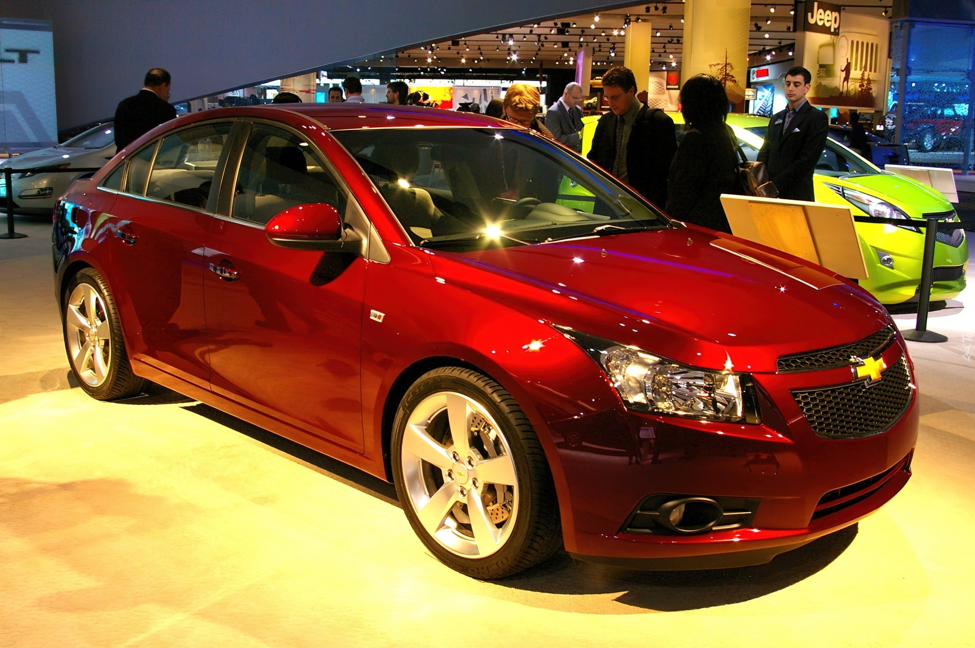 Edycja Tapety Chevrolet Cruze, Wystawa