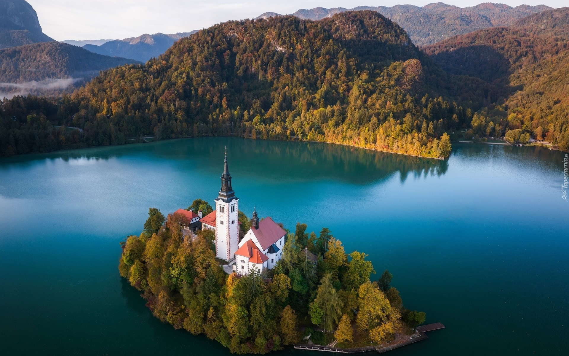 Edycja Tapety Jezioro Bled I Ko ci Na Wyspie Blejski Otok W S owenii edycja-tapety-jezioro-bled-i-ko-ci-na-wyspie-blejski-otok-w-s-owenii