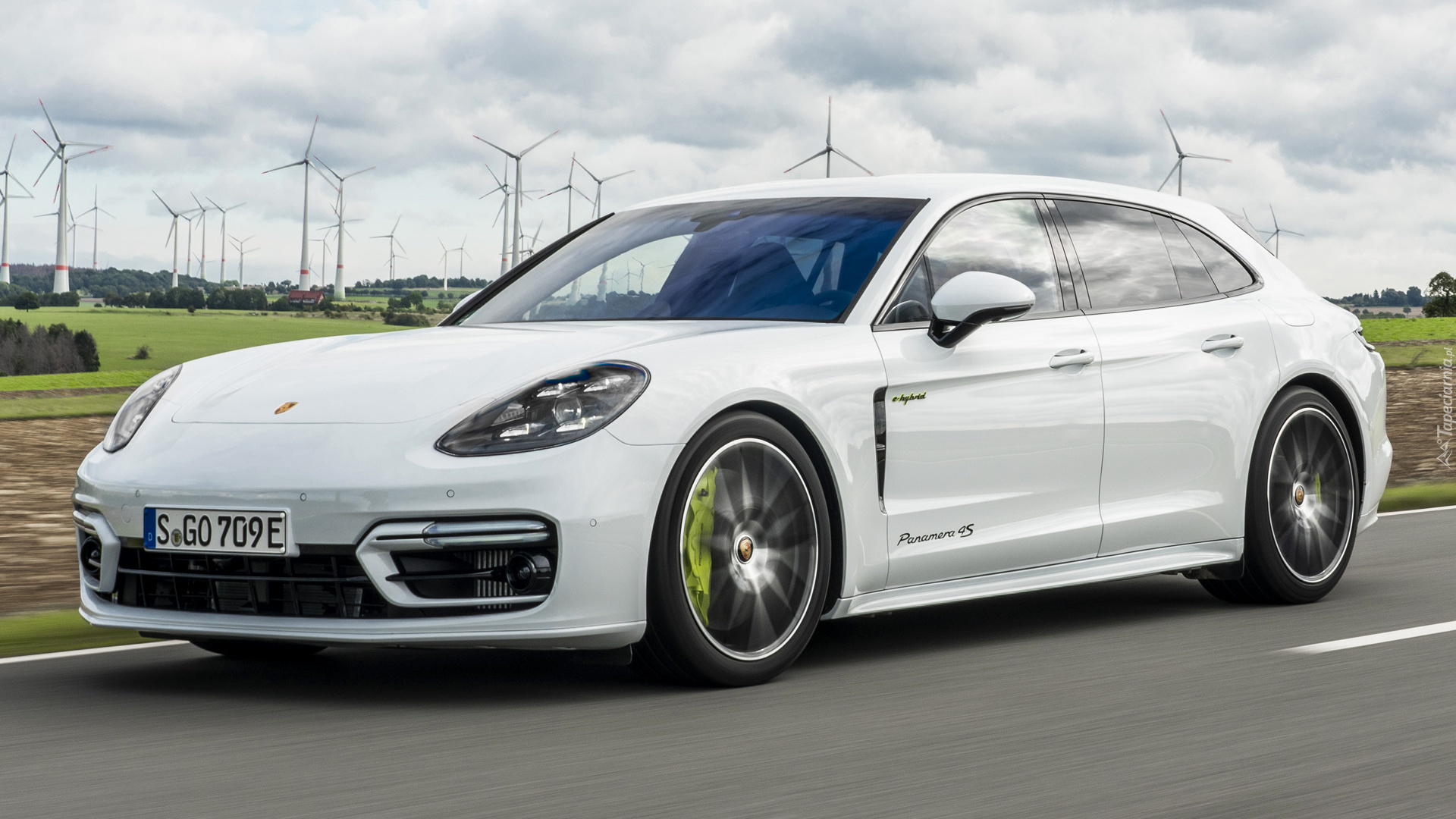 Edycja Tapety Porsche Panamera S białe