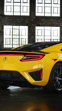 Acura NSX tyłem