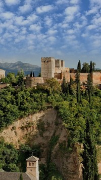 Alhambra w Hiszpanii