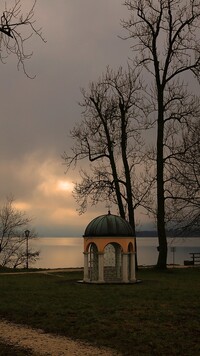 Altana pod bezlistnym drzewem