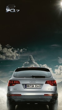 Audi Q7 w trasie