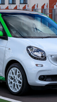 Biało-zielony Smart Forfour