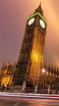 Big Ben nocą